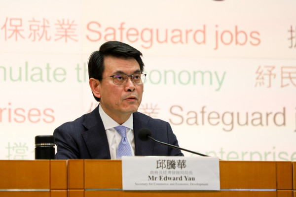 【預算案】邱騰華：受疫情影響 本港首季經濟難以在短期逆轉