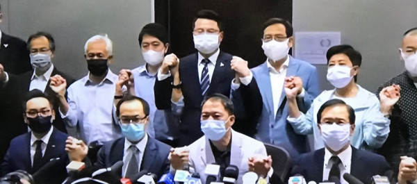 【DQ議員】民主派周四遞信總辭　胡志偉指常委會決定破壞一國兩制