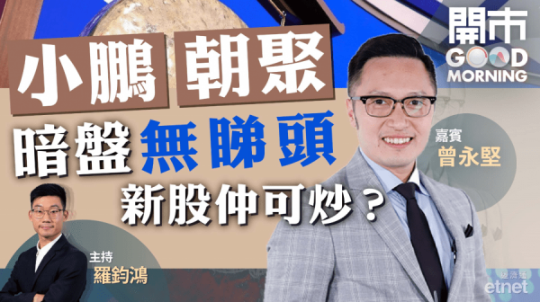曾永堅：小鵬中籤者宜中線持有