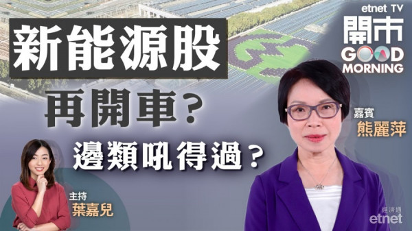 熊麗萍：上游新能源股波動大　仍看好中國電力！