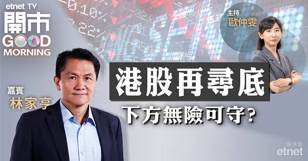林家亨: 港股市弱可炒波幅，保歷加通道底買入、中線沽