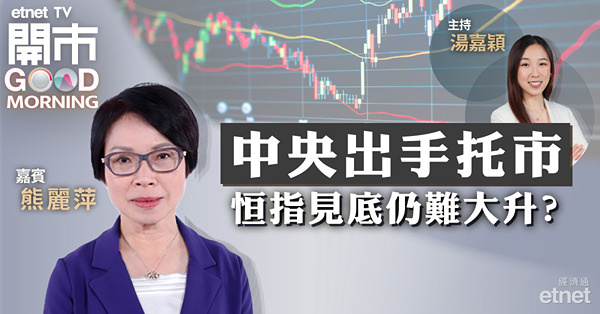 熊麗萍：恒指若企穩16300點可上望16900點，籲假期前勿追貨