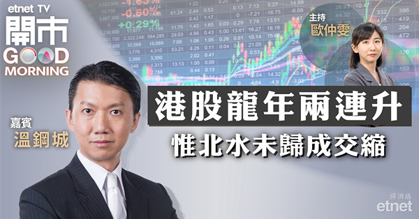 溫鋼城：港股繼續窄幅橫行，16000至16500點為大型阻力區