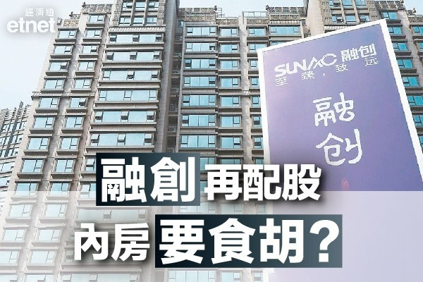 【融創融資】融創頻頻配股盡失市場信心？股價反映哂負面因素未？