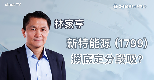 【績後部署】新特能源績後急挫　價殘亦勿心急撈貨！