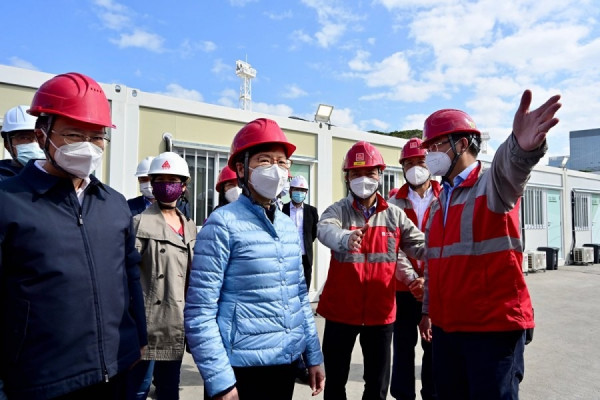 【新冠肺炎】林鄭：即日起每日交代抗疫工作　伊院轉為定點醫院