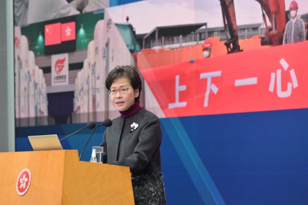 【新冠肺炎】林鄭：香港與深圳不能比　現階段未有能力全民檢測
