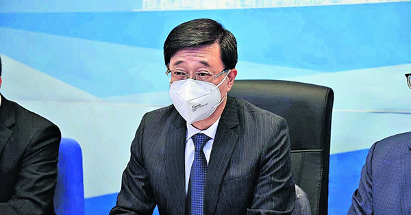 【新冠肺炎】李家超：「0＋3」社會反應正面　仍與深圳商討「逆隔離」