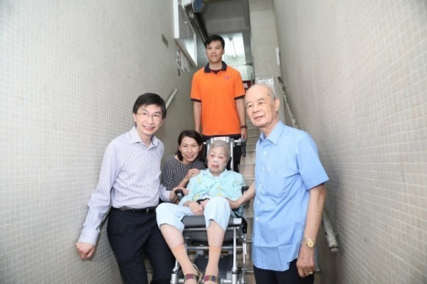 「樂齡科技」助長者上落樓梯 重返社區